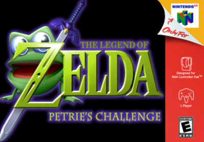 The Legend of Zelda: Petrie's Challenge - Fanart - Box - Front (World) - 320x222