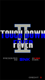 TouchDown Fever II - Screenshot - Game Title (null) - 224x400