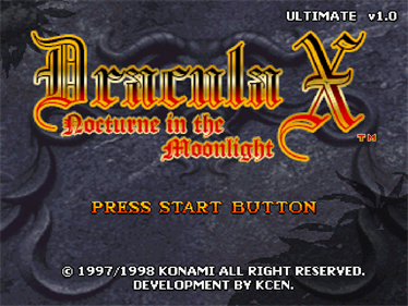Dracula X: Nocturne in the Moonlight Ultimate - Screenshot - Game Title (null) - 1024x768