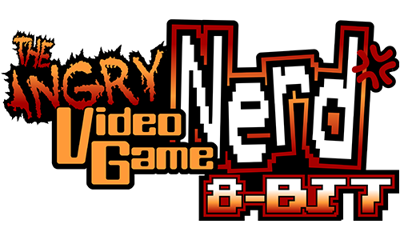 Angry Video Game Nerd 8-bit - Clear Logo (World) - 500x300