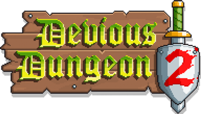 Devious Dungeon 2 - Clear Logo (null) - 1224x698