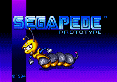 Segapede - Screenshot - Game Title (World) - 320x224