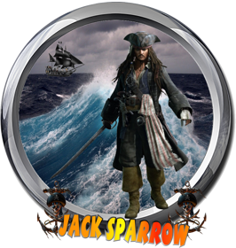 Jack Sparrow - Fanart - Cart - Front (World) - 881x929
