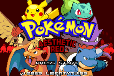Pokémon Aesthetic Red - Screenshot - Game Title (null) - 240x160