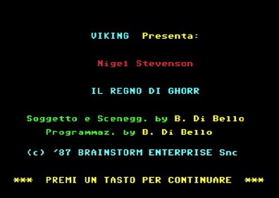 Nigel Stevenson: Il Regno di Ghorr - Screenshot - Game Title (null) - 649x460