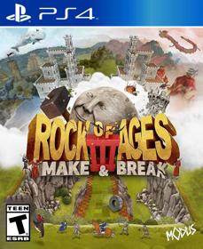 Rock of Ages 3: Make and Break - Fanart - Box - Front (null) - 805x986