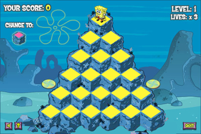 SpongeBob SquarePants: Pyramid Peril - Screenshot - Gameplay (United States) - 600x400