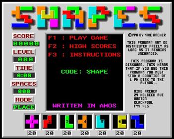 Shapes - Screenshot - Game Title (null) - 656x524
