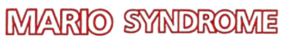 Mario Syndrome - Clear Logo (null) - 536x78