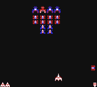 Galaga & Galaxian DX - Screenshot - Gameplay (null) - 160x144