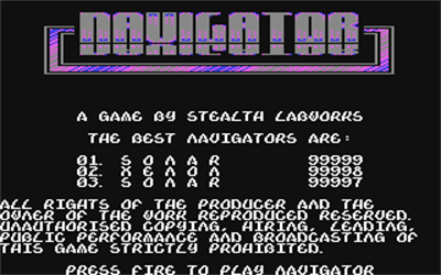 Navigator - Screenshot - Game Title (null) - 320x200