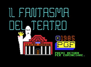 Il Fantasma del Teatro - Screenshot - Game Title (null) - 680x500