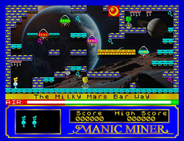 Manic Miner - Screenshot - Gameplay (World) - 1045x800