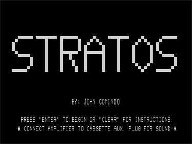 Strätos - Screenshot - Game Title (North America) - 512x384