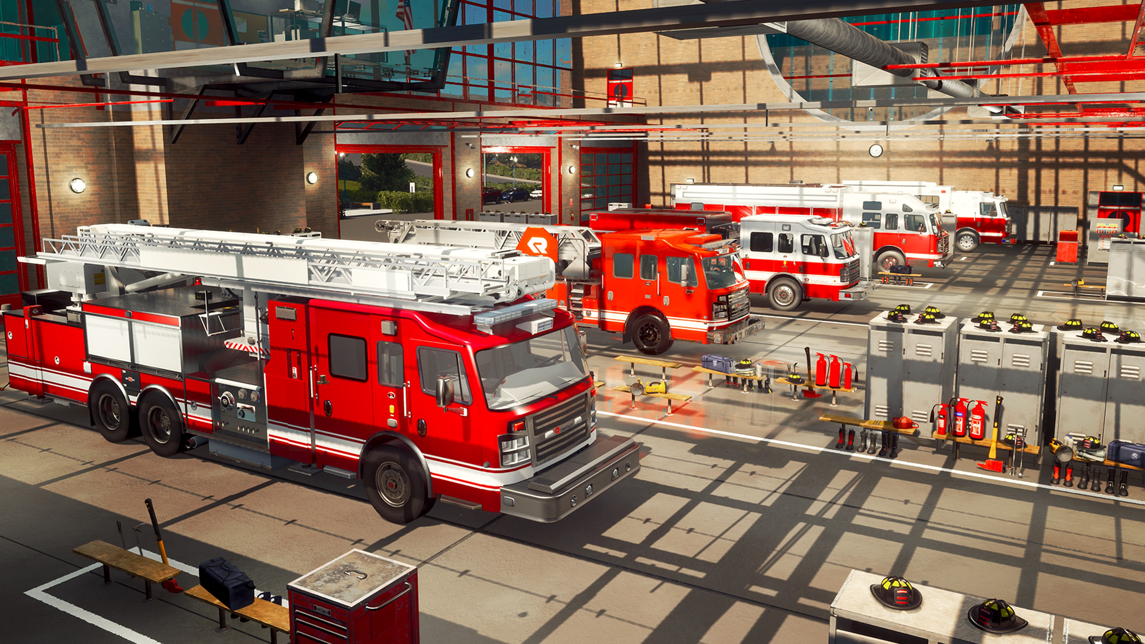 Illustration of Firefighting Simulator: The Squad
