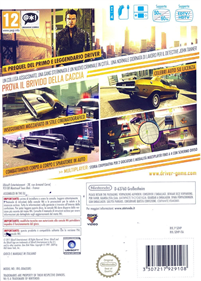 Driver: San Francisco - Box - Back (Italy) - 1013x1414