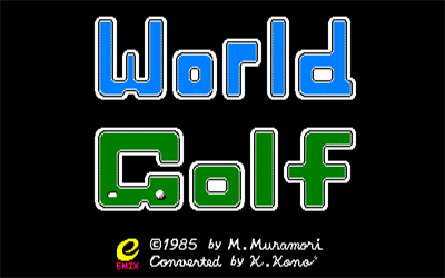 World Golf - Screenshot - Game Title (null) - 640x400