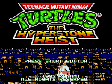 Teenage Mutant Ninja Turtles: The Hyperstone Heist - Screenshot - Game Title (null) - 597x448