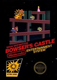 Bowser's Castle HD - Fanart - Box - Front (null) - 640x902