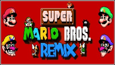 Super Mario Brothers Remix - Fanart - Box - Front (null) - 400x225
