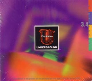PlayStation Underground 3.4 - Box - Front (North America) - 450x394