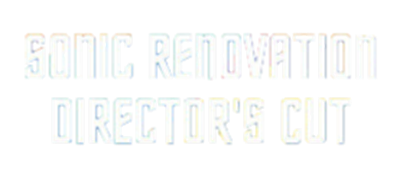 Sonic Renovation: Director's Cut - Clear Logo (null) - 277x125
