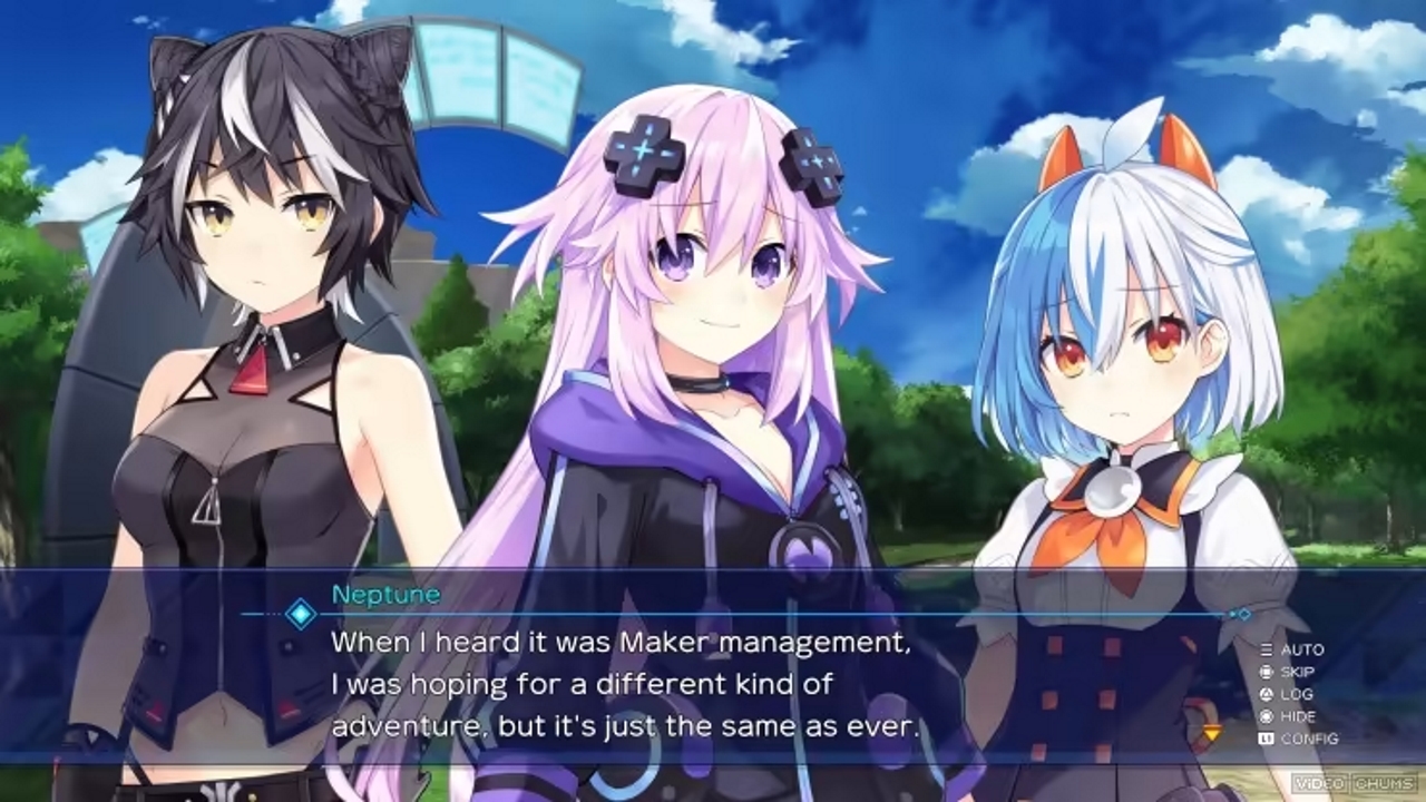 Illustration of Neptunia Game Maker R:Evolution