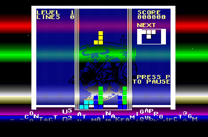 Illustration of Simple Tetris
