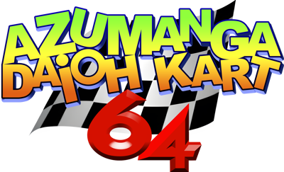 Azumanga Daioh Kart 64 - Clear Logo (North America) - 2100x1276