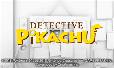 Detective Pikachu - Screenshot - Game Title (United States) - 755x452