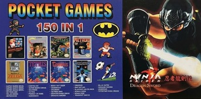 Pocket Games 150-in-1 - Fanart - Box - Front (World) - 796x392