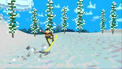 Pixel Boarder - Screenshot - Gameplay (World) - 1000x562