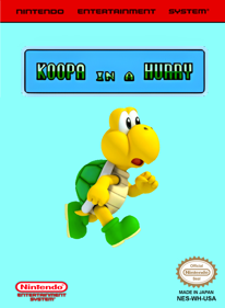 Koopa in a Hurry - Fanart - Box - Front (null) - 766x1044