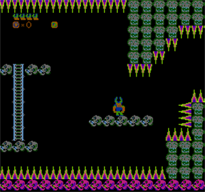 Minotaur Game - Screenshot - Gameplay (World) - 256x240