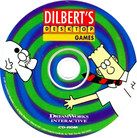 Dilbert's Desktop Games - Disc (North America) - 784x785