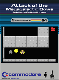Attack of the Megagalactic Cows - Fanart - Box - Front (null) - 720x968