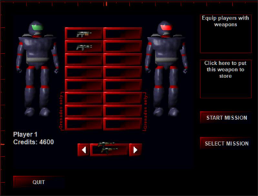Dark War II - Screenshot - Game Select (World) - 801x608