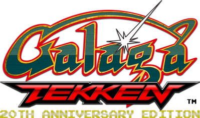 Galaga: Tekken 20th Anniversary Edition - Clear Logo (null) - 2342x1392