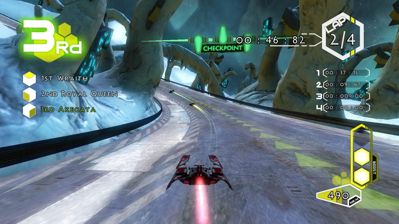 Antigrav Racing Championship: Viking Edition - Screenshot - Gameplay (World) - 1000x562