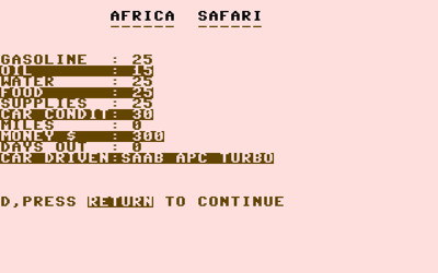 Africa Safari - Screenshot - Game Title (null) - 640x400