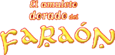 Das Goldene Amulett des Pharao - Clear Logo (Spain) - 372x178