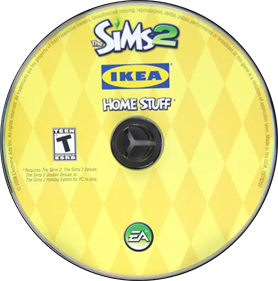 The Sims 2: IKEA Home Stuff - Disc (North America) - 937x946