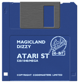 Magicland Dizzy - Fanart - Disc (null) - 575x600