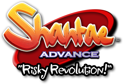 Shantae Advance: Risky Revolution - Clear Logo (World) - 1061x720