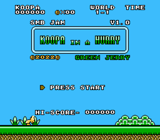 Koopa in a Hurry - Screenshot - Game Title (null) - 256x224