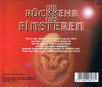 Leyendas de Lhodrye I: Arakhas el Oscuro - Box - Back (Germany) - 919x786
