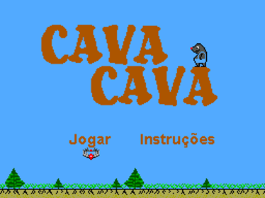 Cava-Cava - Screenshot - Game Title (Brazil) - 256x192