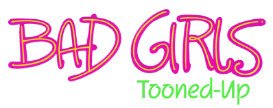 Bad Girls: Tooned-Up - Clear Logo (World) - 1755x697