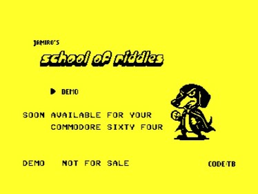 Jamiro's School of Riddles - Screenshot - Game Title (null) - 687x516