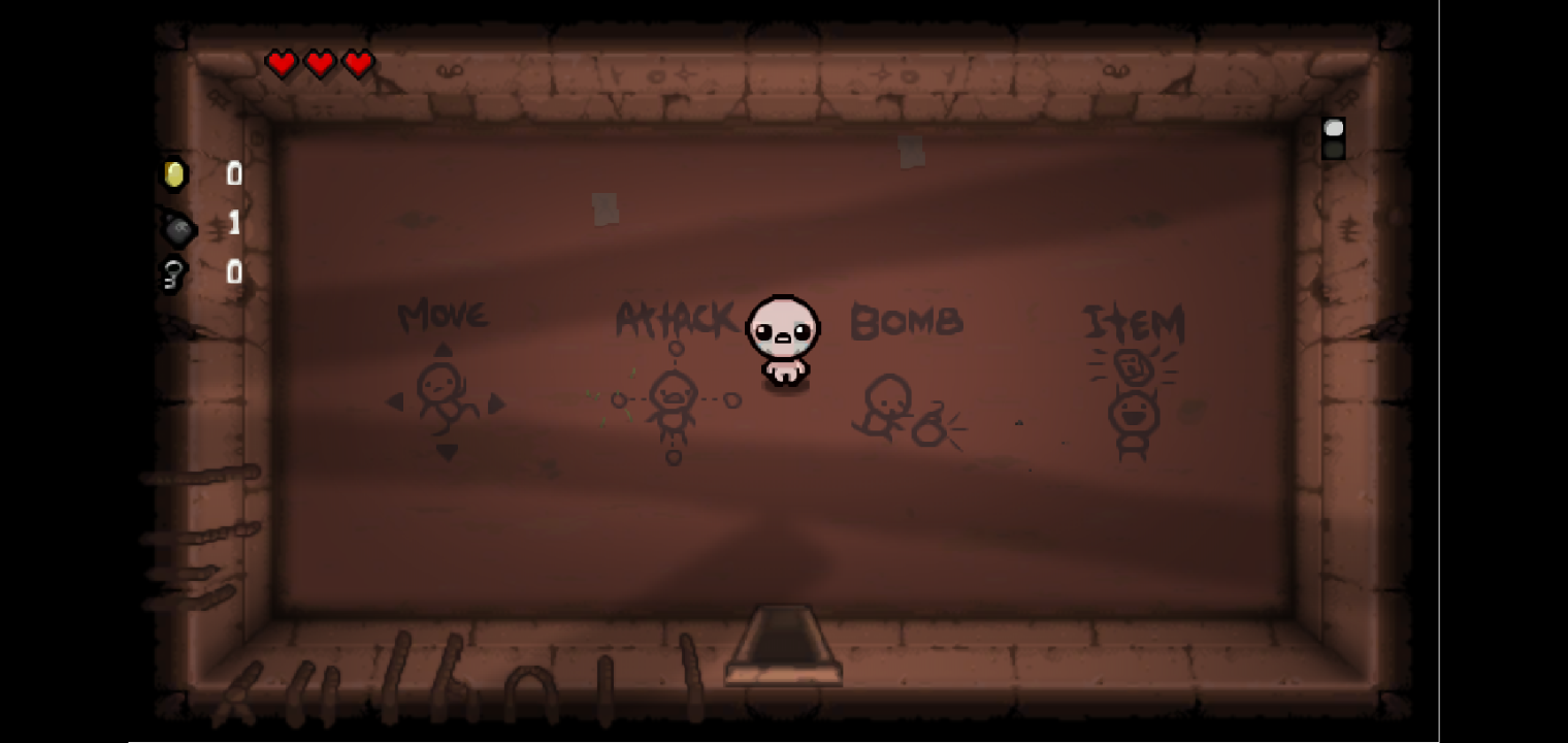 Illustration of The Binding of Isaac: Rebirth 